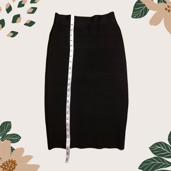 BCBG Bandage Skirt - Black - Size XS - Picture 2 of 4